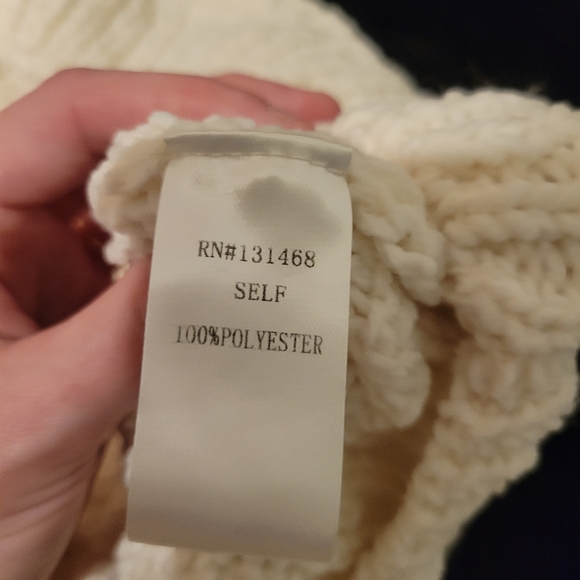 Fate Rhinestoned Collared Sweater - Picture 5 of 8